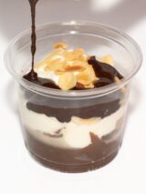 Verrine poire Belle Hélène