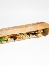 Sandwich rillette de saumon gingembre
